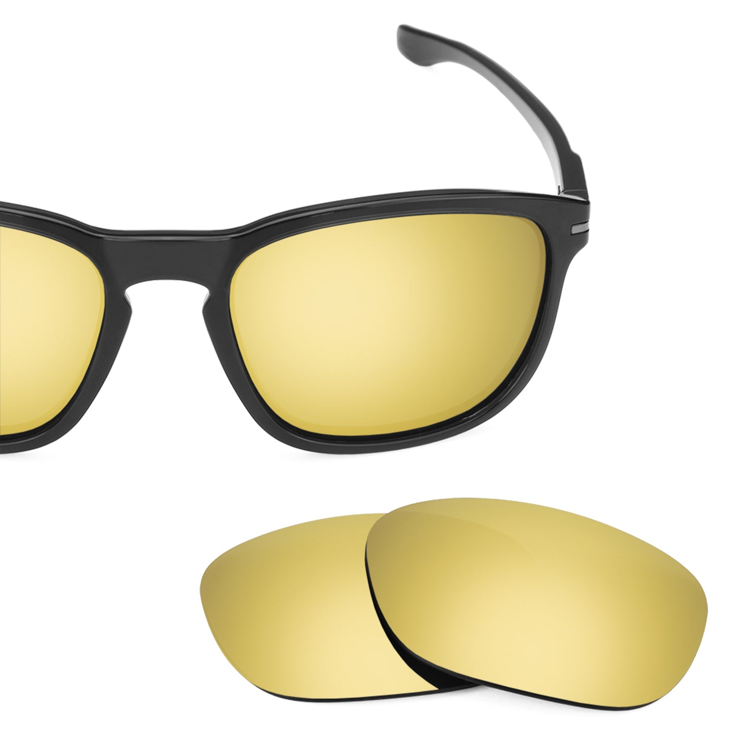 Revant replacement lenses for Oakley Enduro Non-Polarized Flare Gold