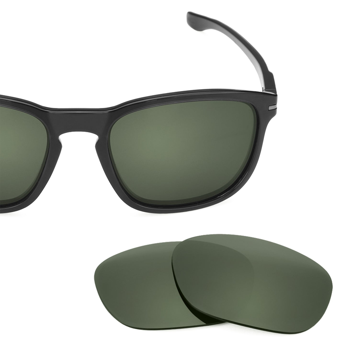 Revant replacement lenses for Oakley Enduro Elite Polarized Gray Green