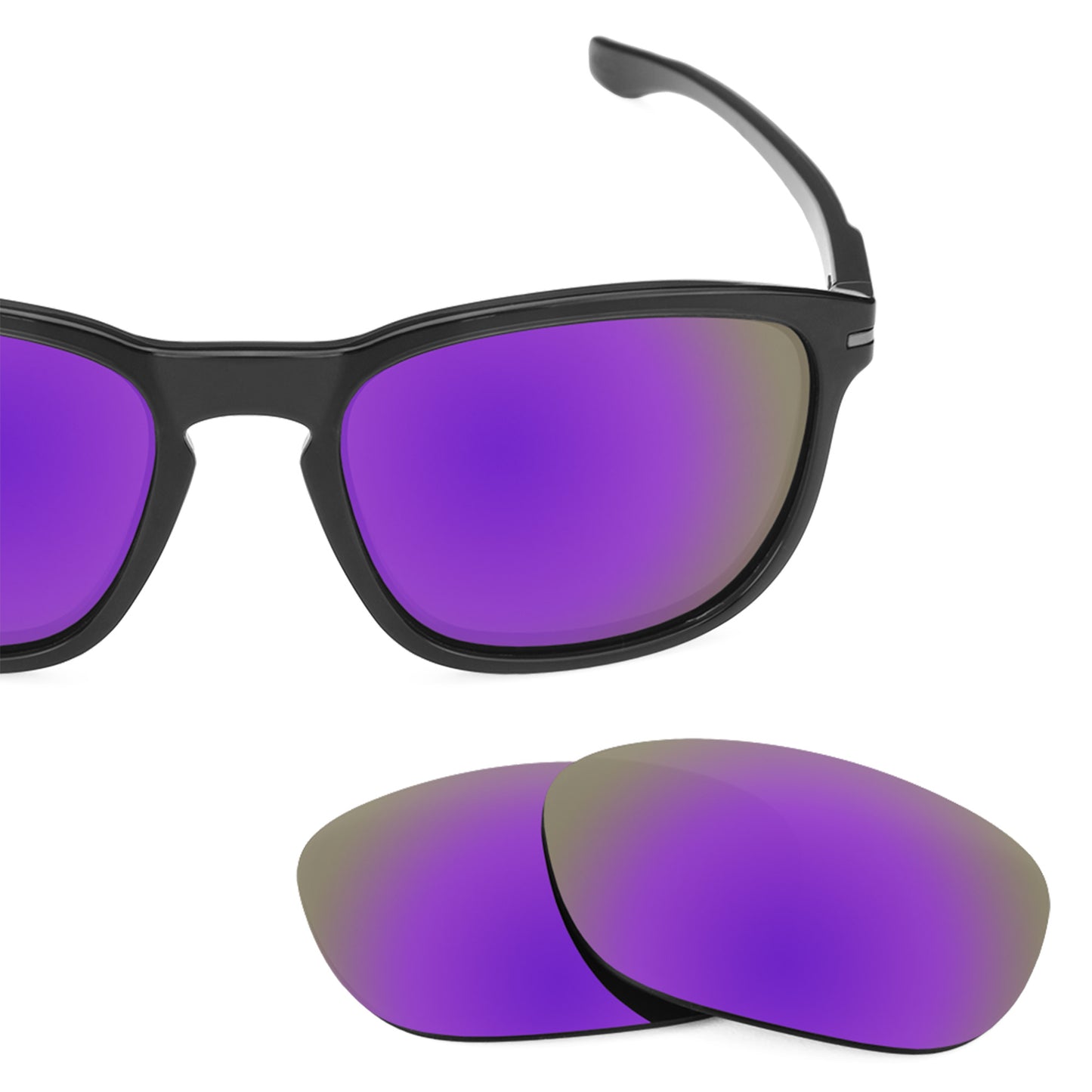 Revant replacement lenses for Oakley Enduro Polarized Plasma Purple
