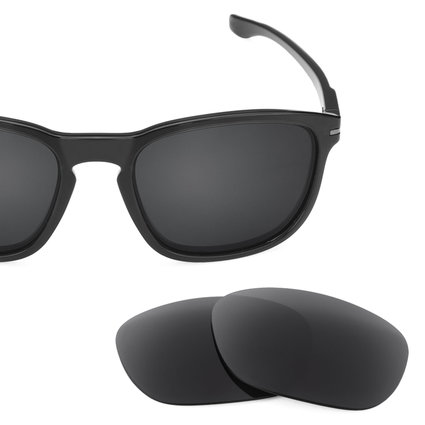 Revant replacement lenses for Oakley Enduro Polarized Stealth Black