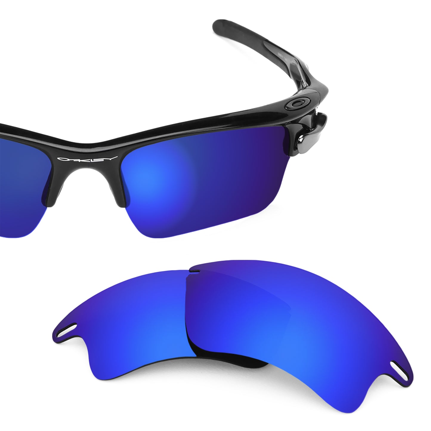 Revant replacement lenses for Oakley Fast Jacket XL Elite Polarized Tidal Blue