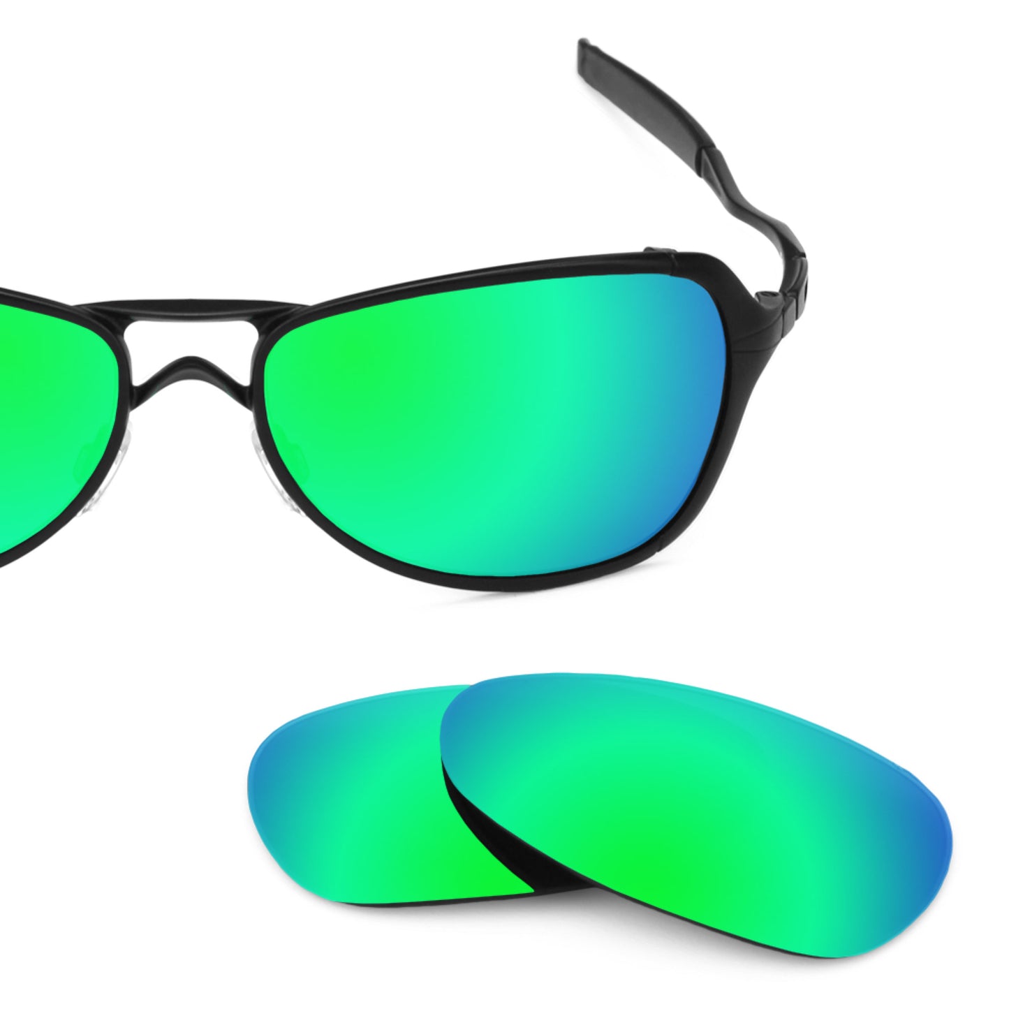 Revant replacement lenses for Oakley Felon Non-Polarized Emerald Green