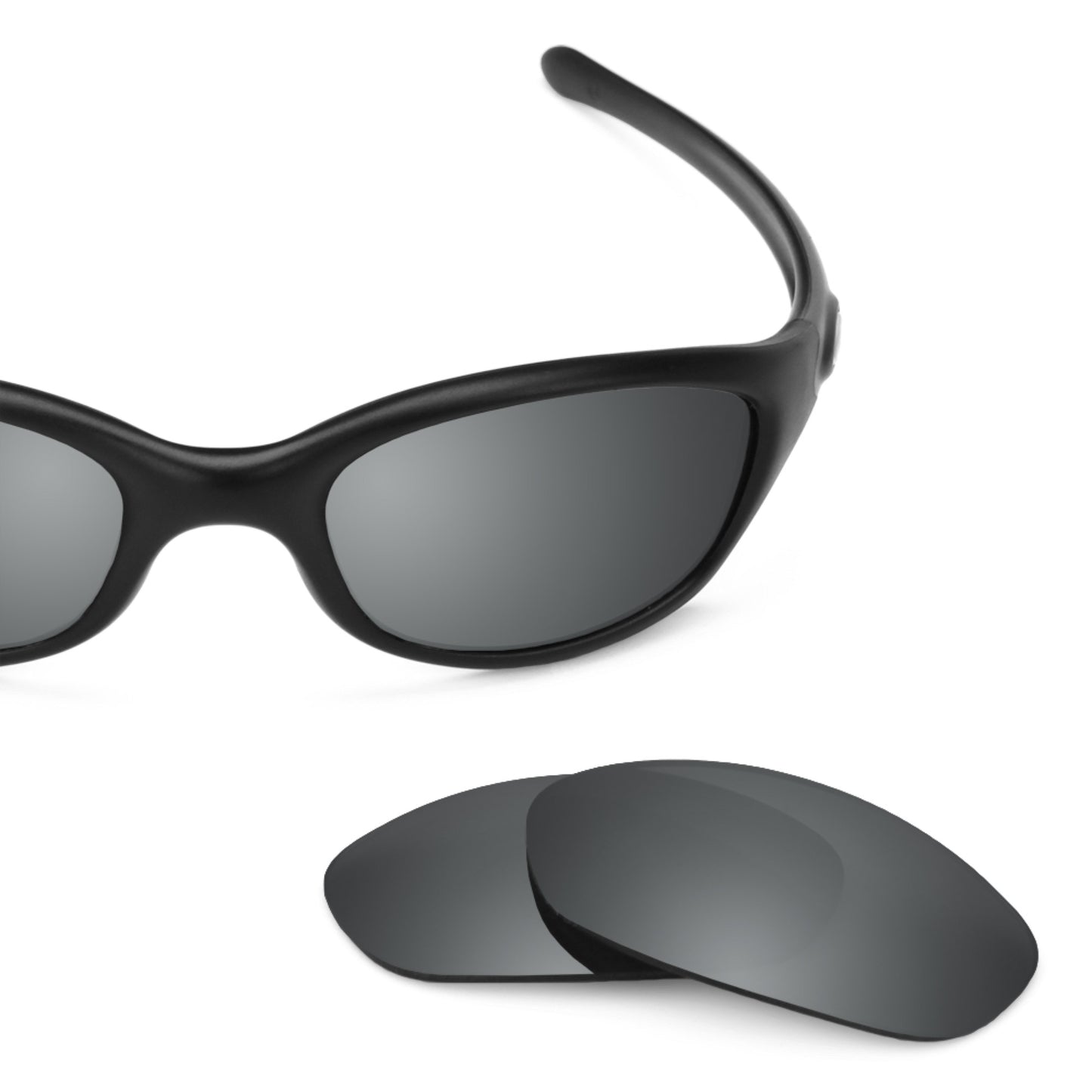 Revant replacement lenses for Oakley Fives 2.0 Non-Polarized Black Chrome