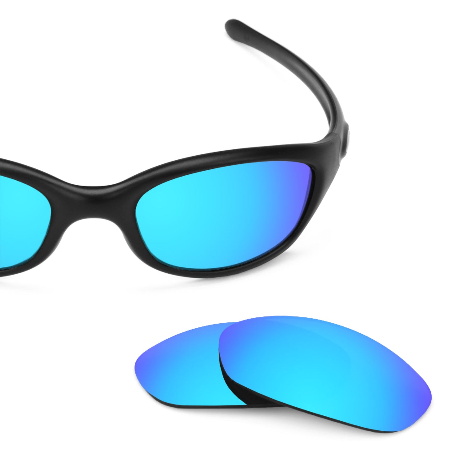 Revant replacement lenses for Oakley Fives 2.0 Non-Polarized Ice Blue