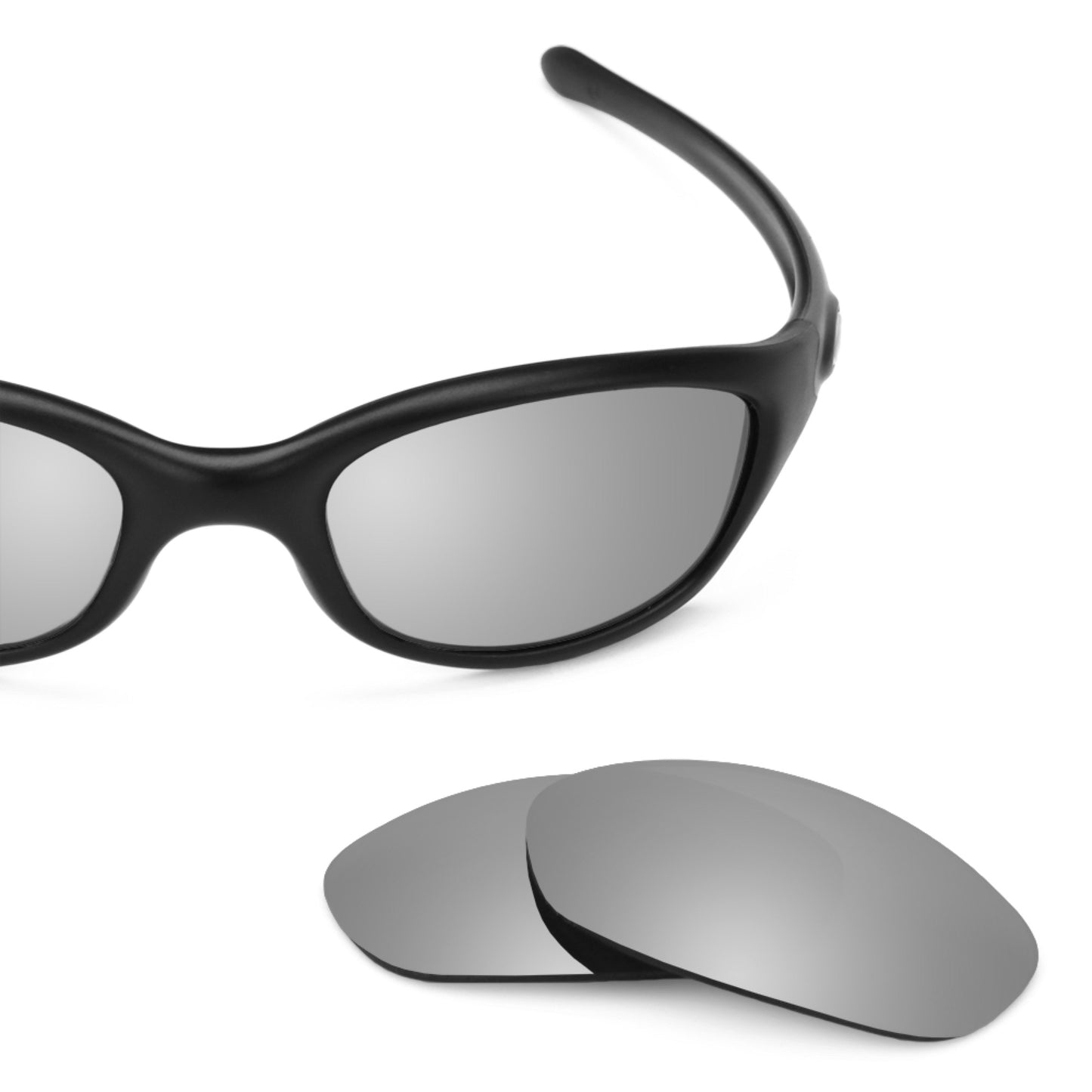 Revant replacement lenses for Oakley Fives 2.0 Non-Polarized Titanium