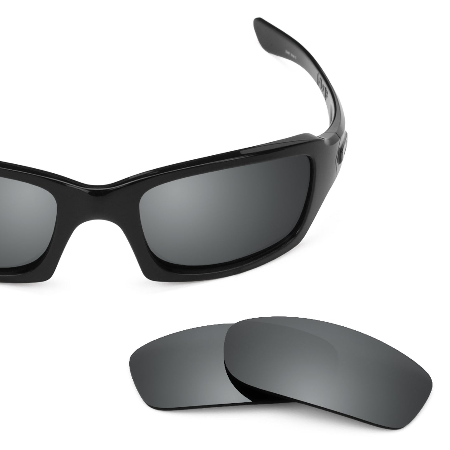 Revant replacement lenses for Oakley Fives 3.0 Polarized Black Chrome