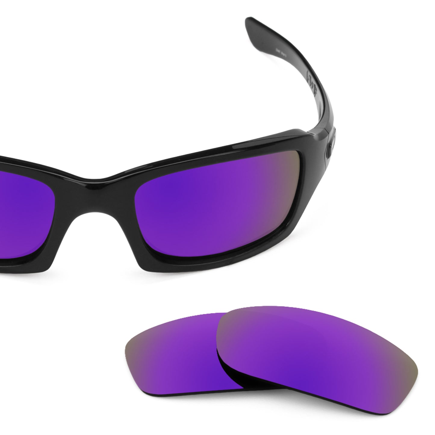 Revant replacement lenses for Oakley Fives 3.0 Non-Polarized Plasma Purple