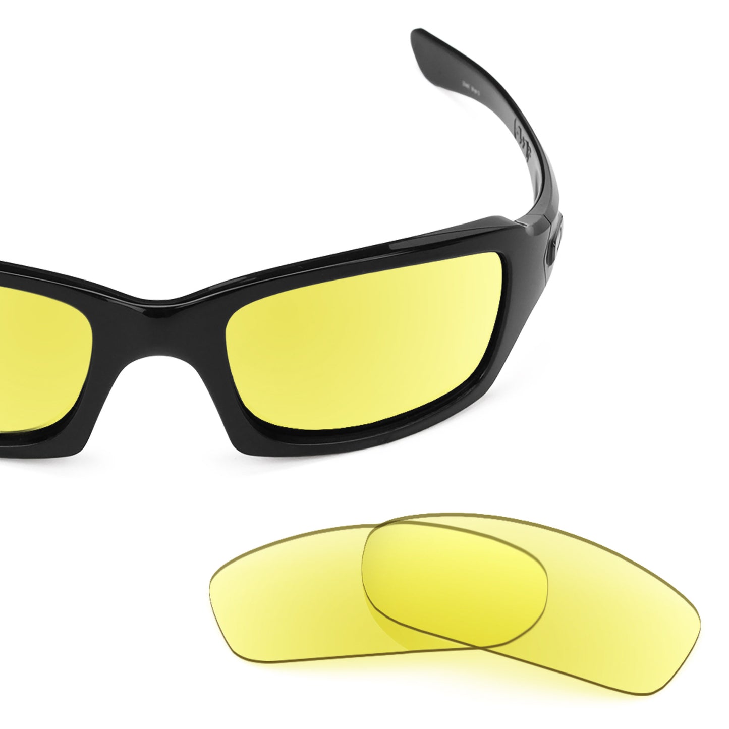 Revant replacement lenses for Oakley Fives 3.0 Non-Polarized Tracer Yellow