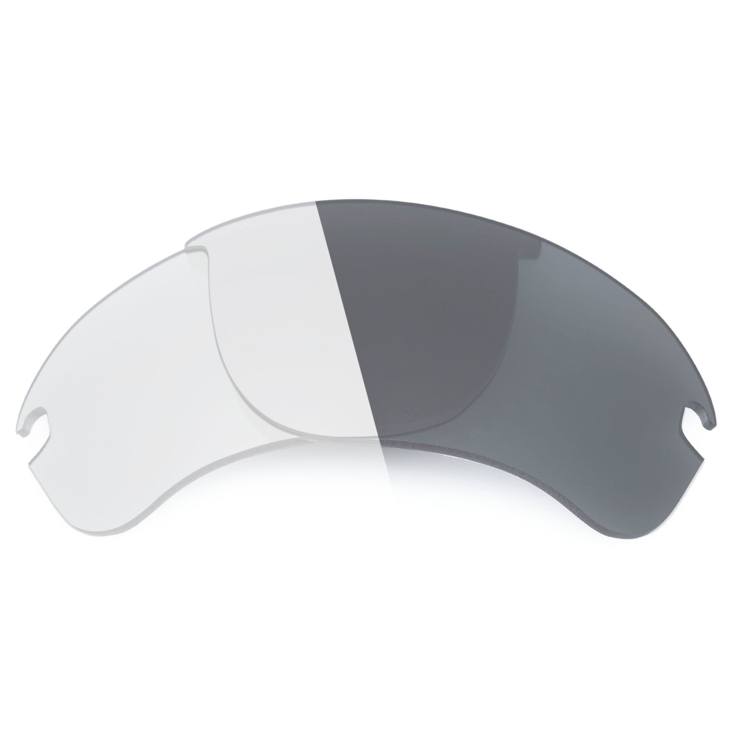 Revant replacement lenses for Oakley Flak Draft (Exclusive Shape) Non-Polarized Adapt Gray Photochromic