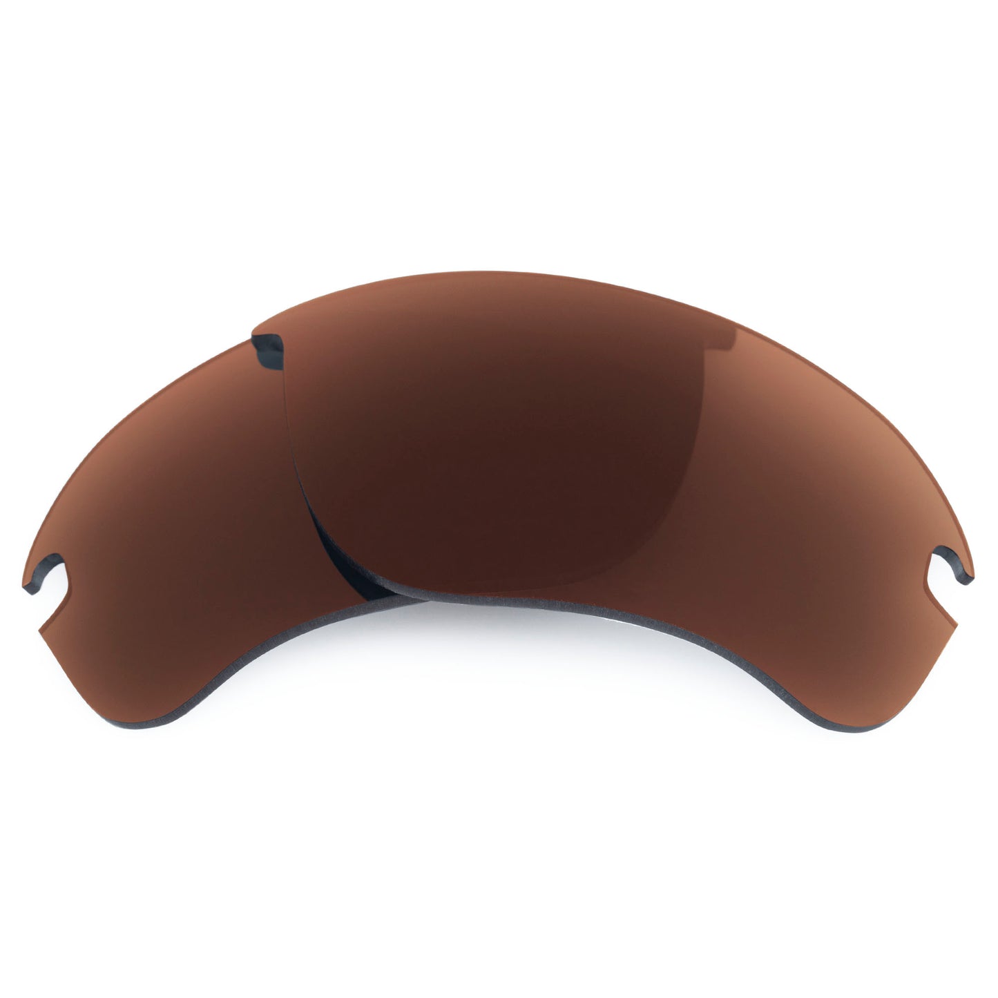 Revant replacement lenses for Oakley Flak Draft (Exclusive Shape) Non-Polarized Dark Brown