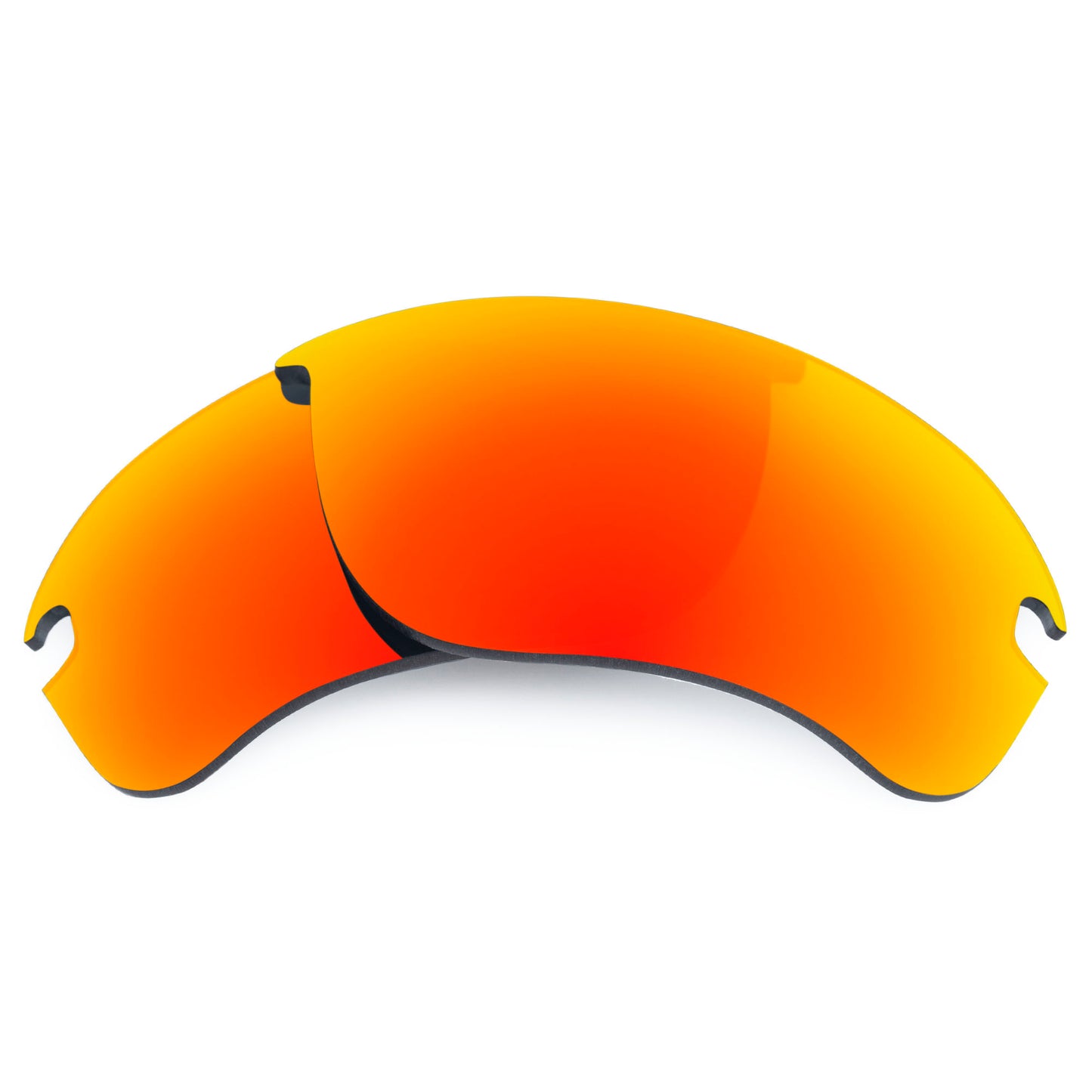 Revant replacement lenses for Oakley Flak Draft (Exclusive Shape) Elite Polarized Fire Red