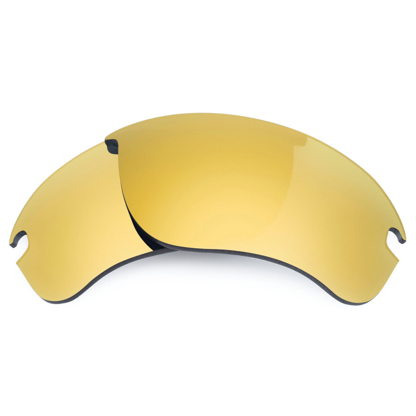 Revant replacement lenses for Oakley Flak Draft (Exclusive Shape) Non-Polarized Flare Gold