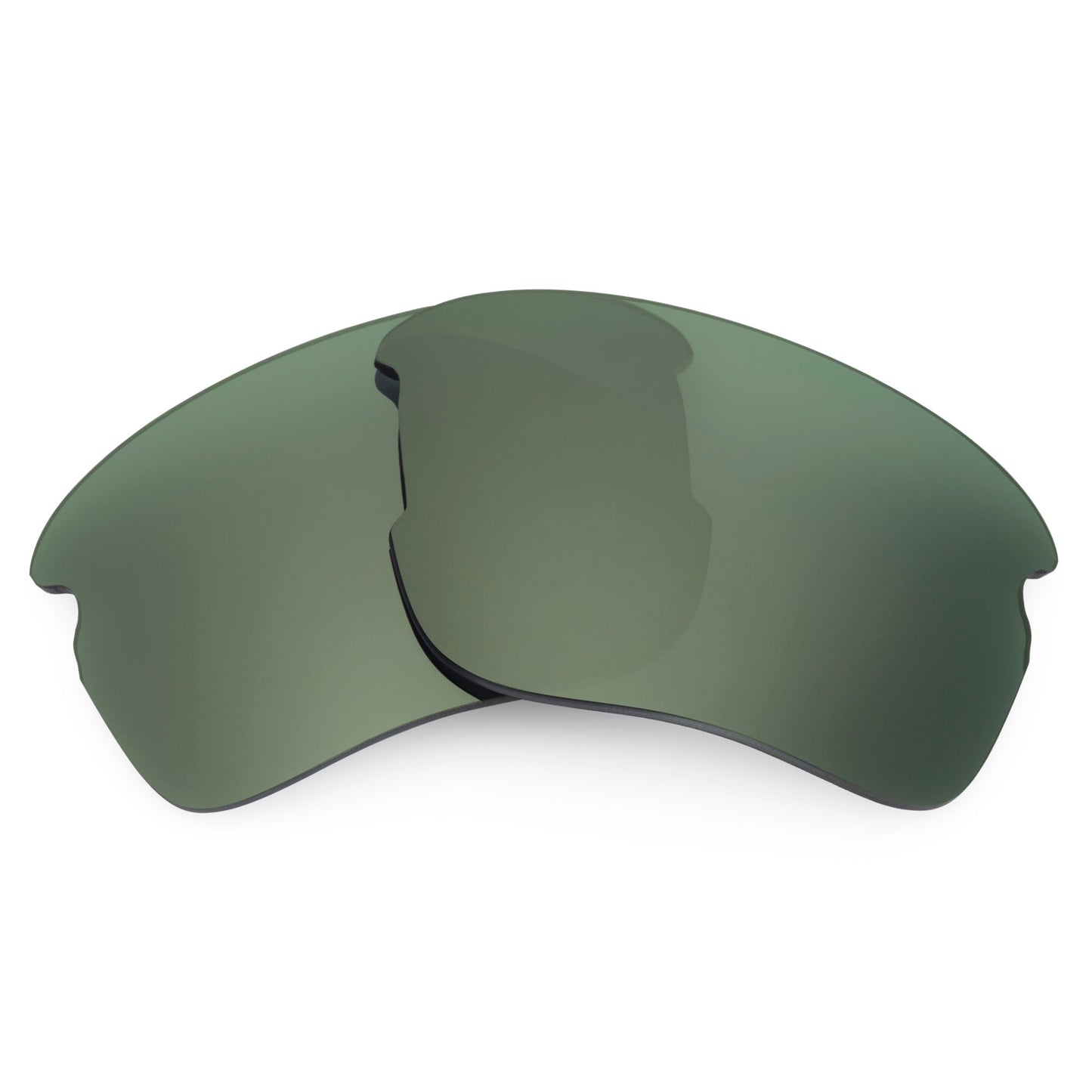 Revant replacement lenses for Oakley Flak XS (Exclusive Shape) Elite Polarized Gray Green