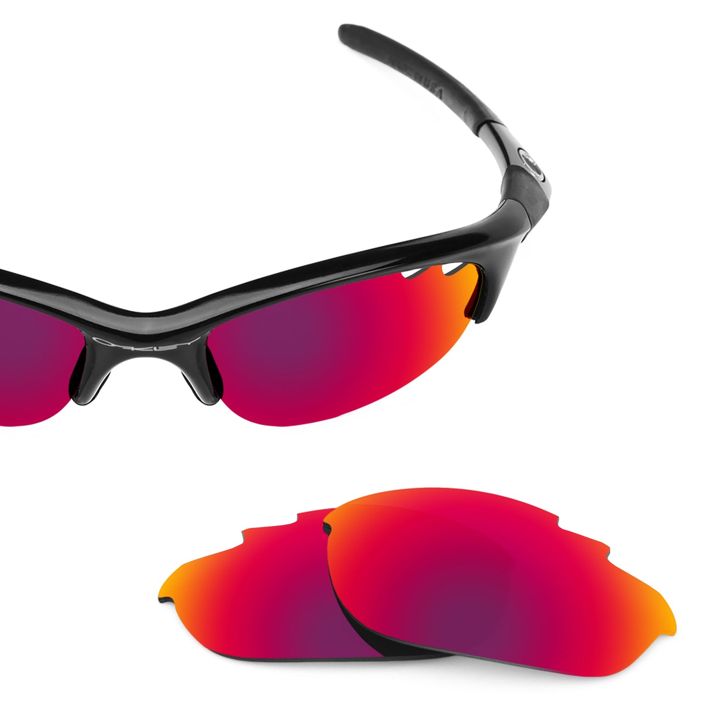 Revant replacement lenses for Oakley Half Jacket Vented (Low Bridge Fit) Non-Polarized Midnight Sun