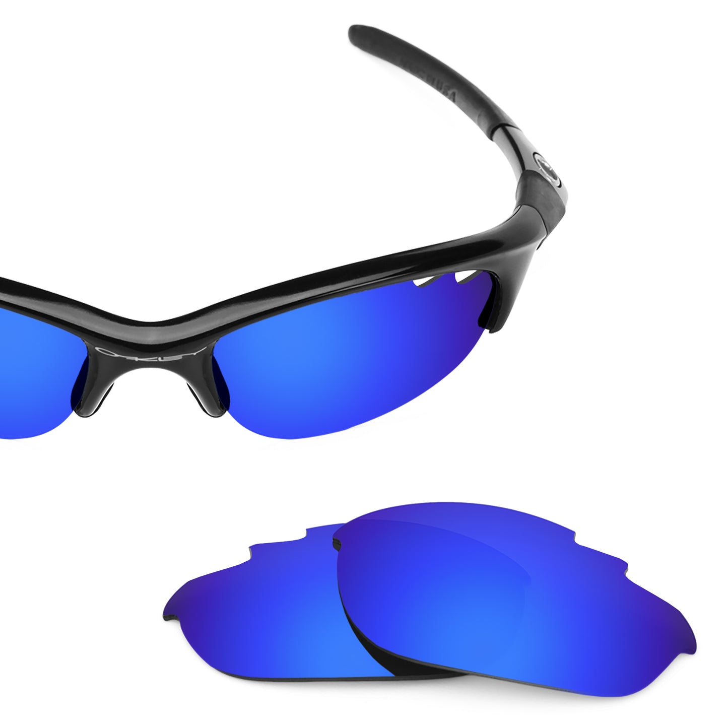 Revant replacement lenses for Oakley Half Jacket Vented (Low Bridge Fit) Elite Polarized Tidal Blue