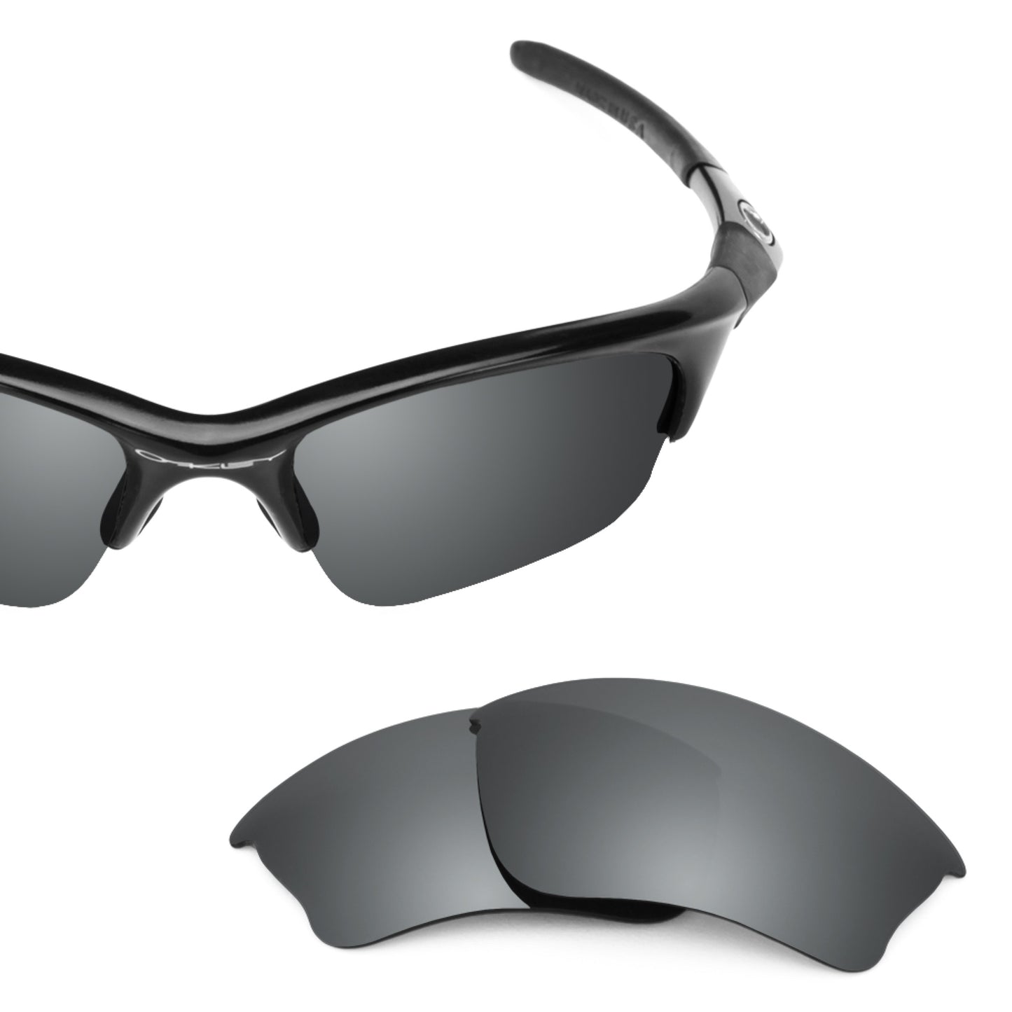 Revant replacement lenses for Oakley Half Jacket XLJ Elite Polarized Black Chrome
