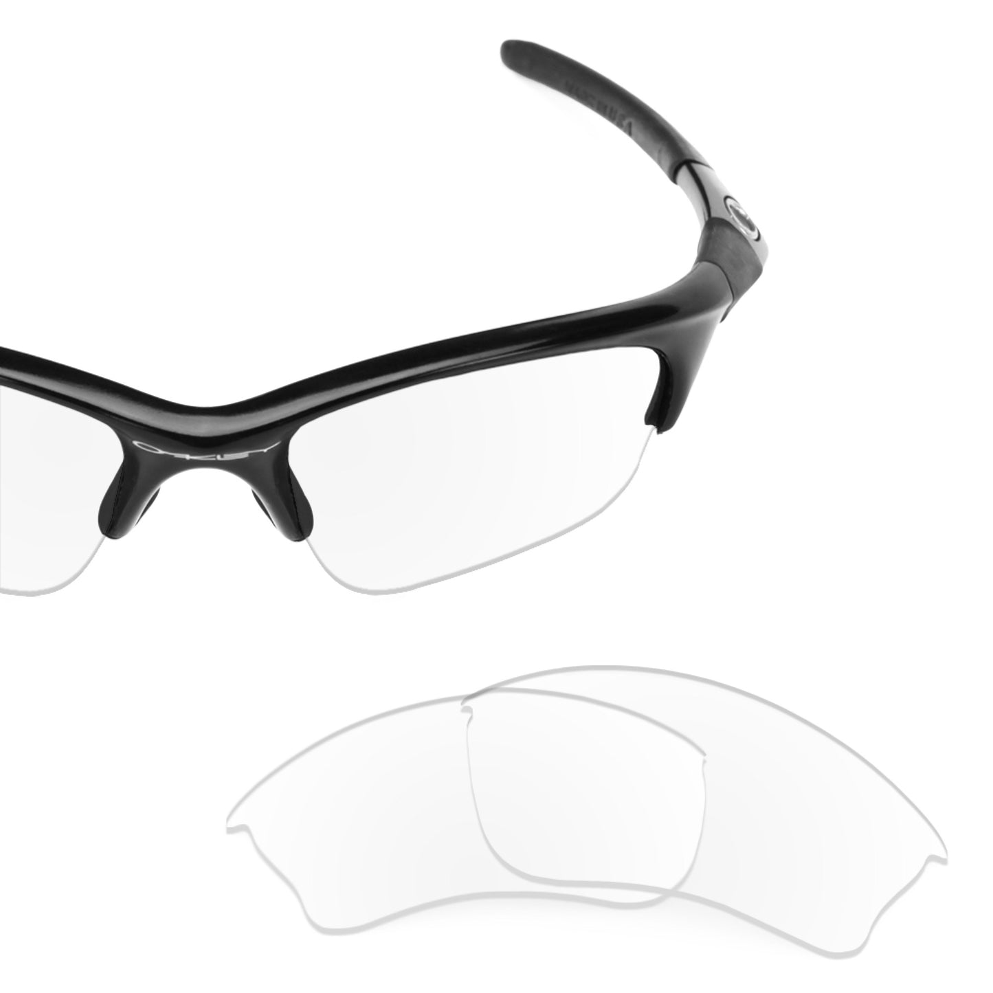 Revant replacement lenses for Oakley Half Jacket XLJ Non-Polarized Crystal Clear