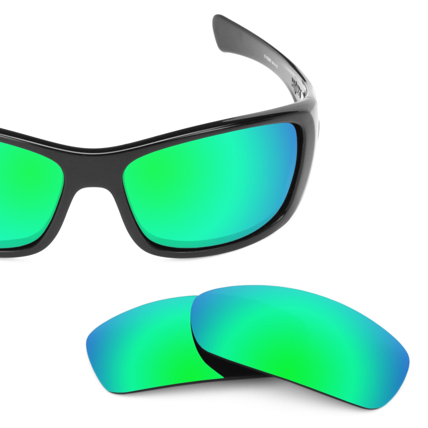 Revant replacement lenses for Oakley Hijinx Non-Polarized Emerald Green