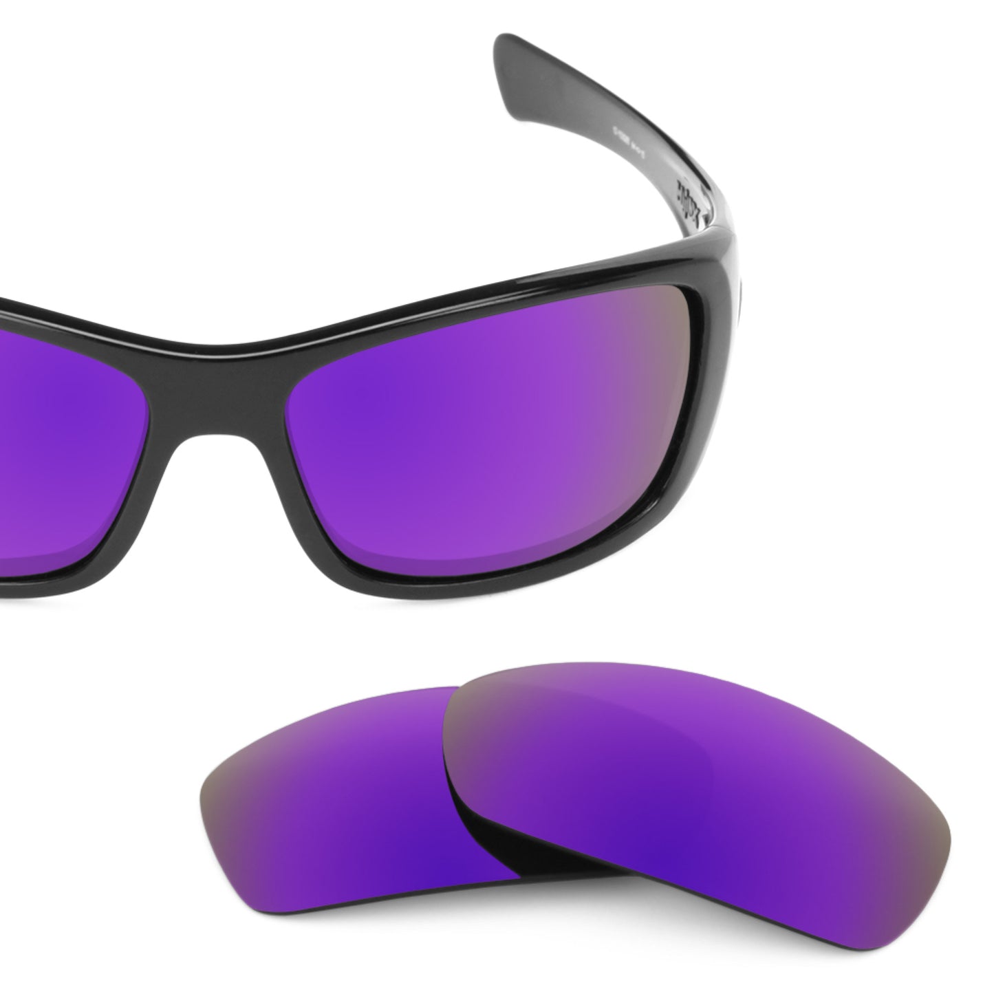 Revant replacement lenses for Oakley Hijinx Polarized Plasma Purple