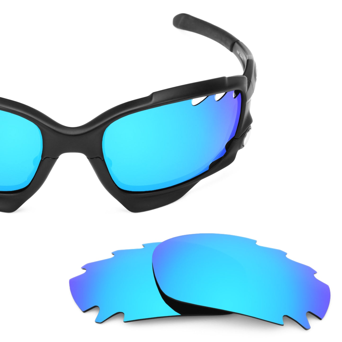 Revant replacement lenses for Oakley Jawbone Vented (Low Bridge Fit) Non-Polarized Ice Blue