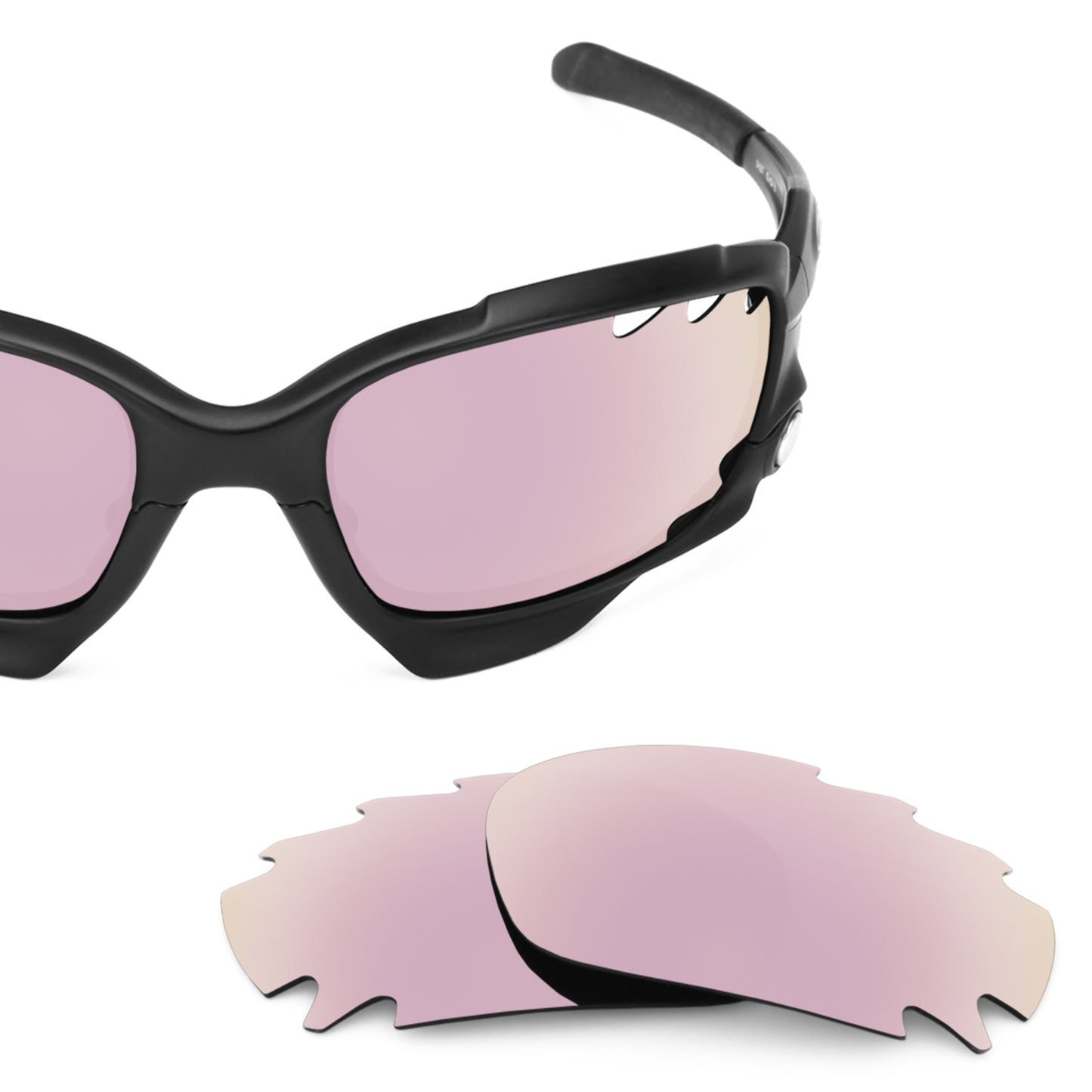 Revant replacement lenses for Oakley Jawbone Vented (Low Bridge Fit) Elite Polarized Rose Gold