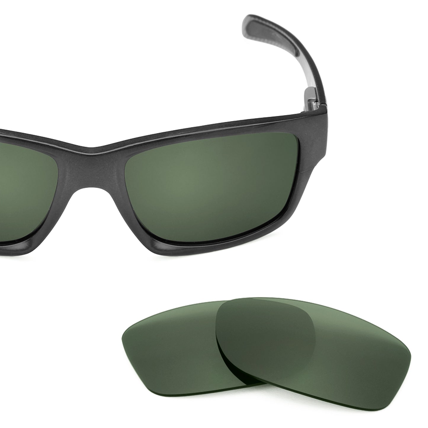 Revant replacement lenses for Oakley Jupiter Factory Lite Non-Polarized Gray Green