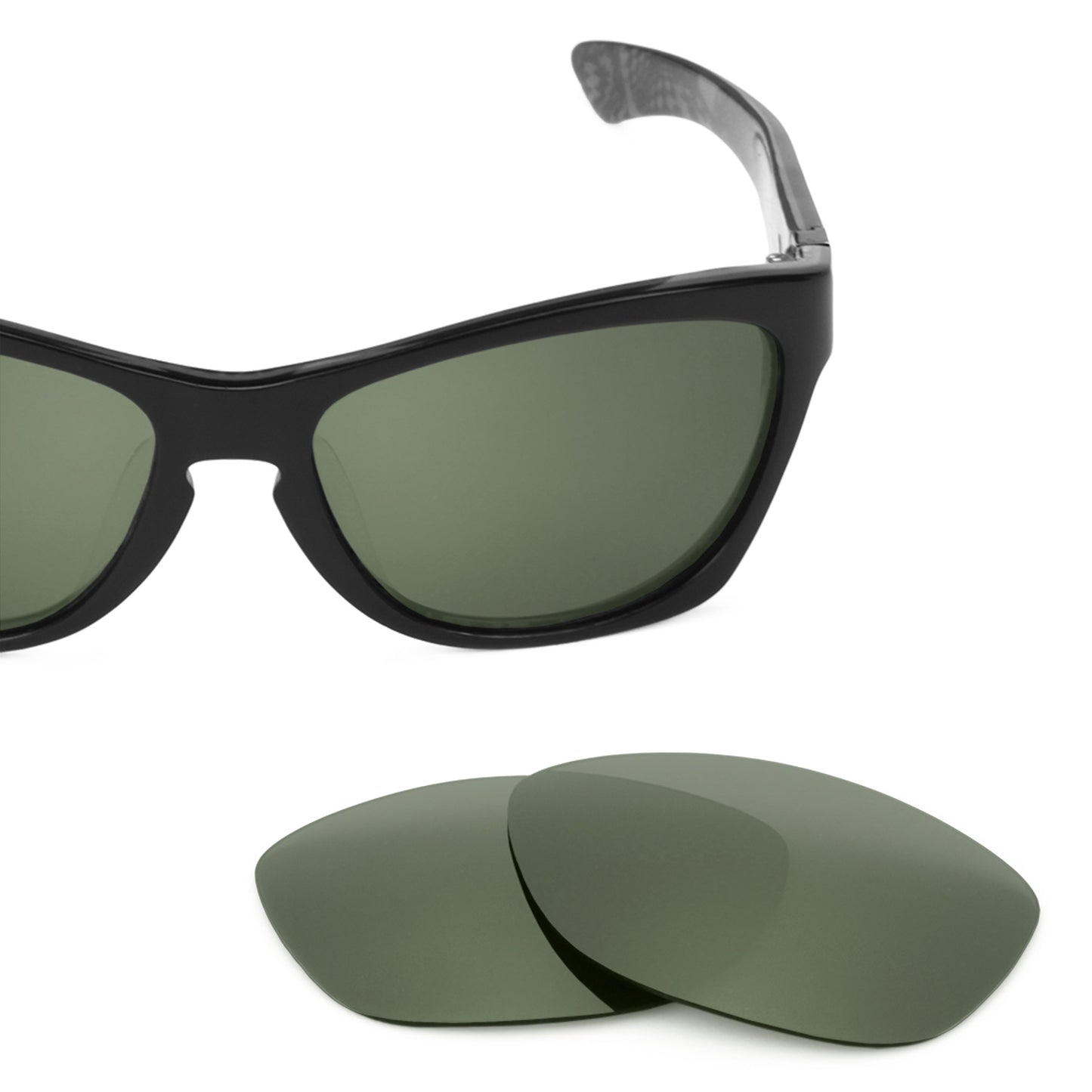 Revant replacement lenses for Oakley Jupiter LX Non-Polarized Gray Green