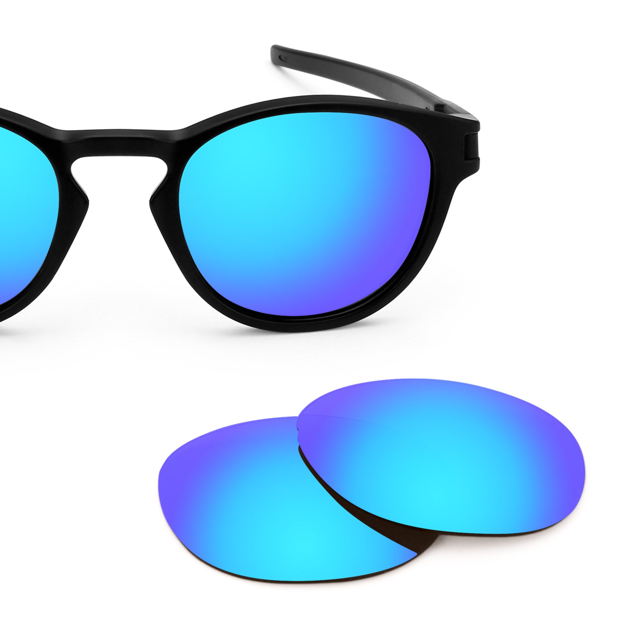 Revant replacement lenses for Oakley Latch Polarized Ice Blue