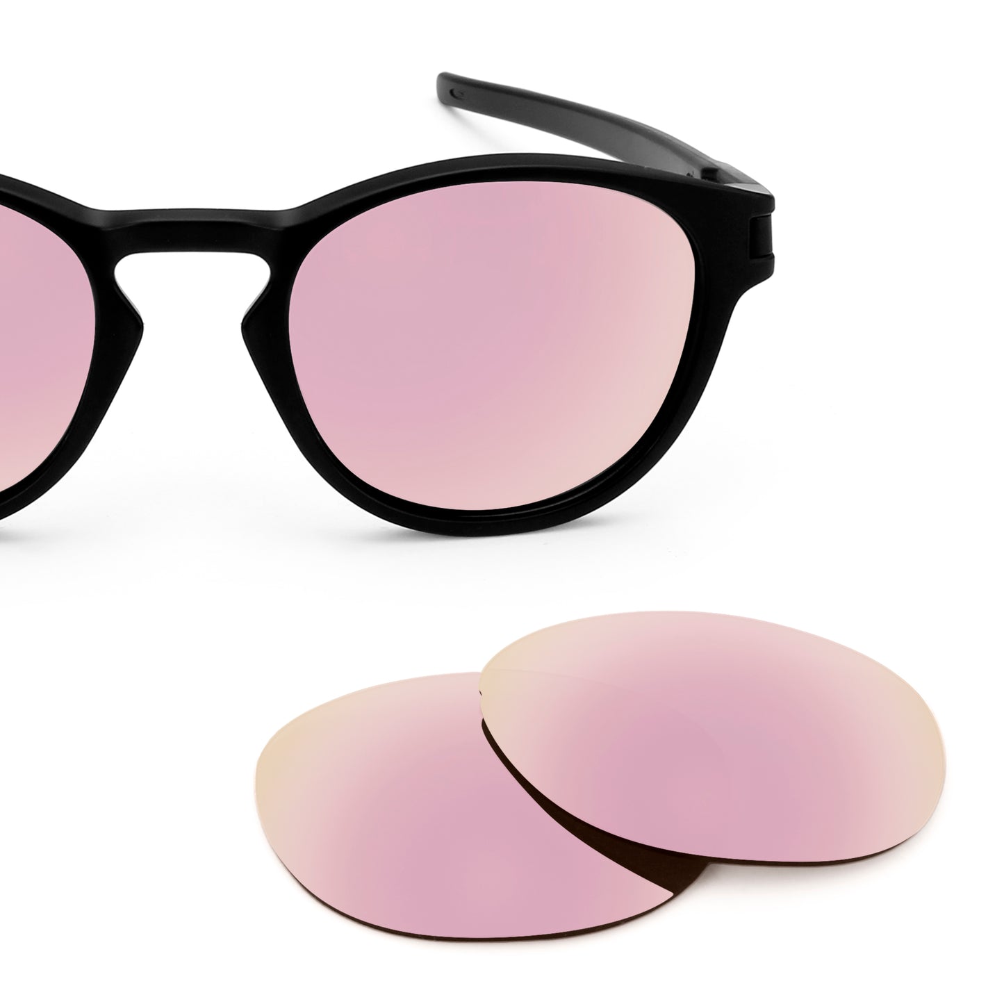 Revant replacement lenses for Oakley Latch Polarized Rose Gold