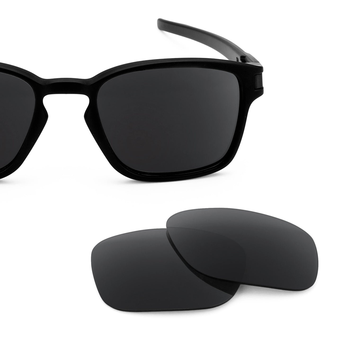Revant replacement lenses for Oakley Latch Square Non-Polarized Stealth Black