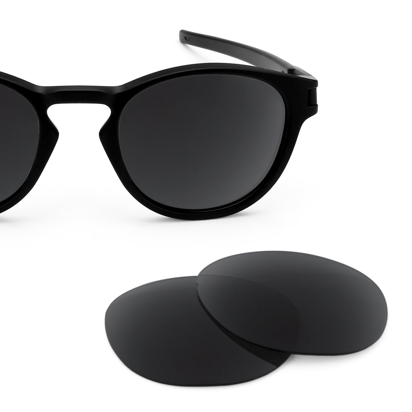 Revant replacement lenses for Oakley Latch Non-Polarized Stealth Black
