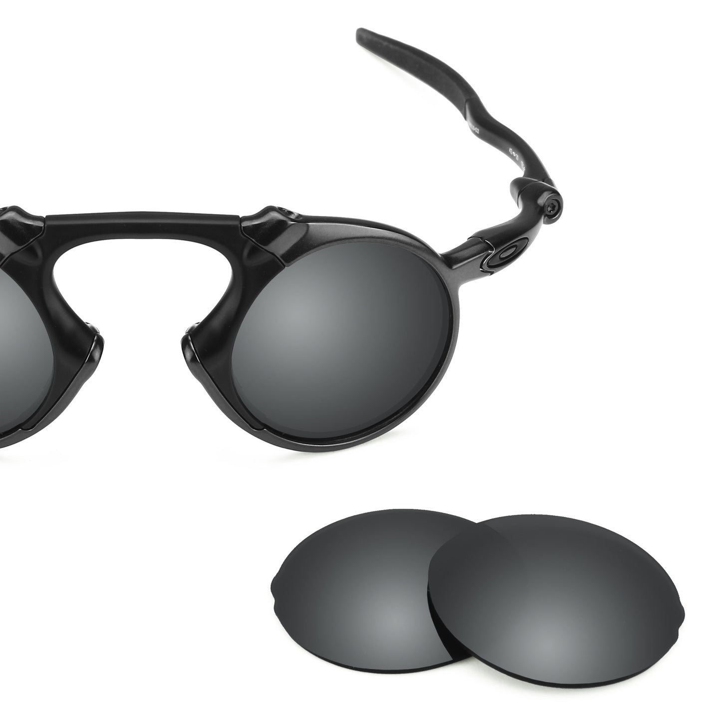 Revant replacement lenses for Oakley Madman Polarized Black Chrome