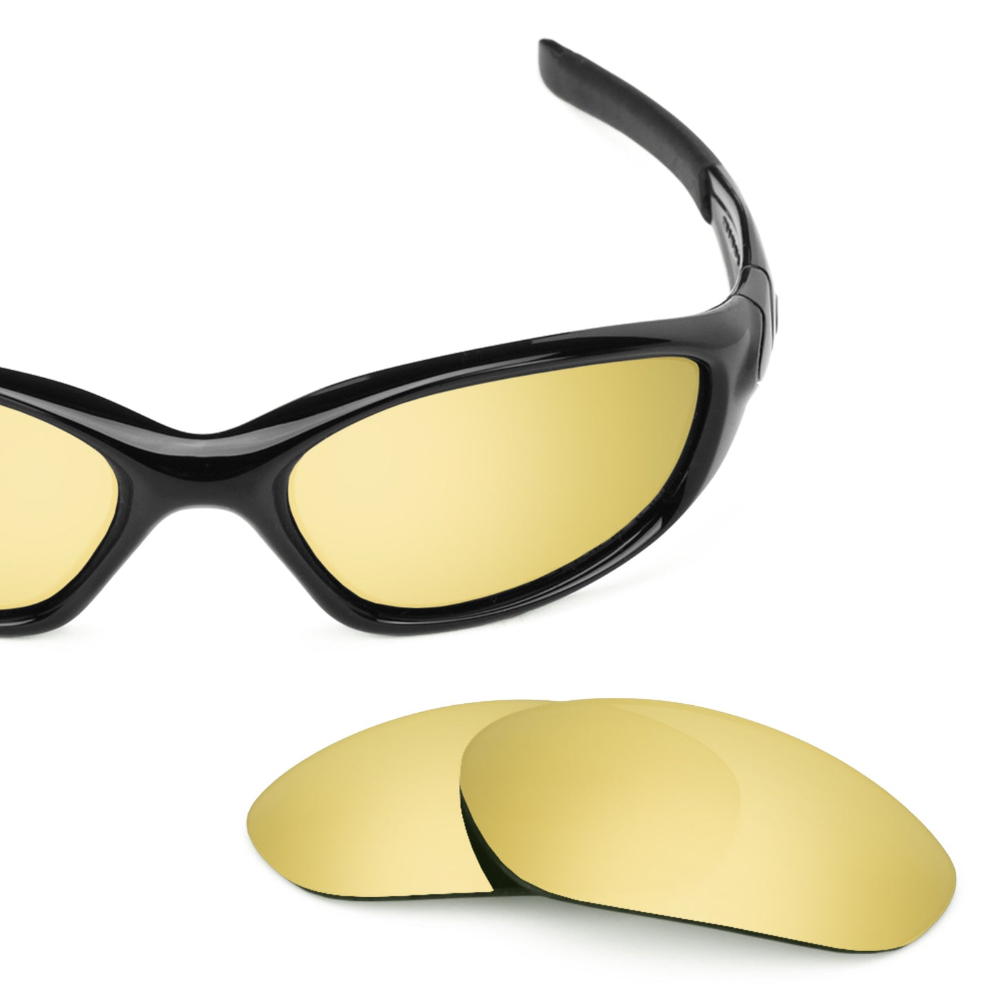 Revant replacement lenses for Oakley Minute 2.0 Elite Polarized Flare Gold