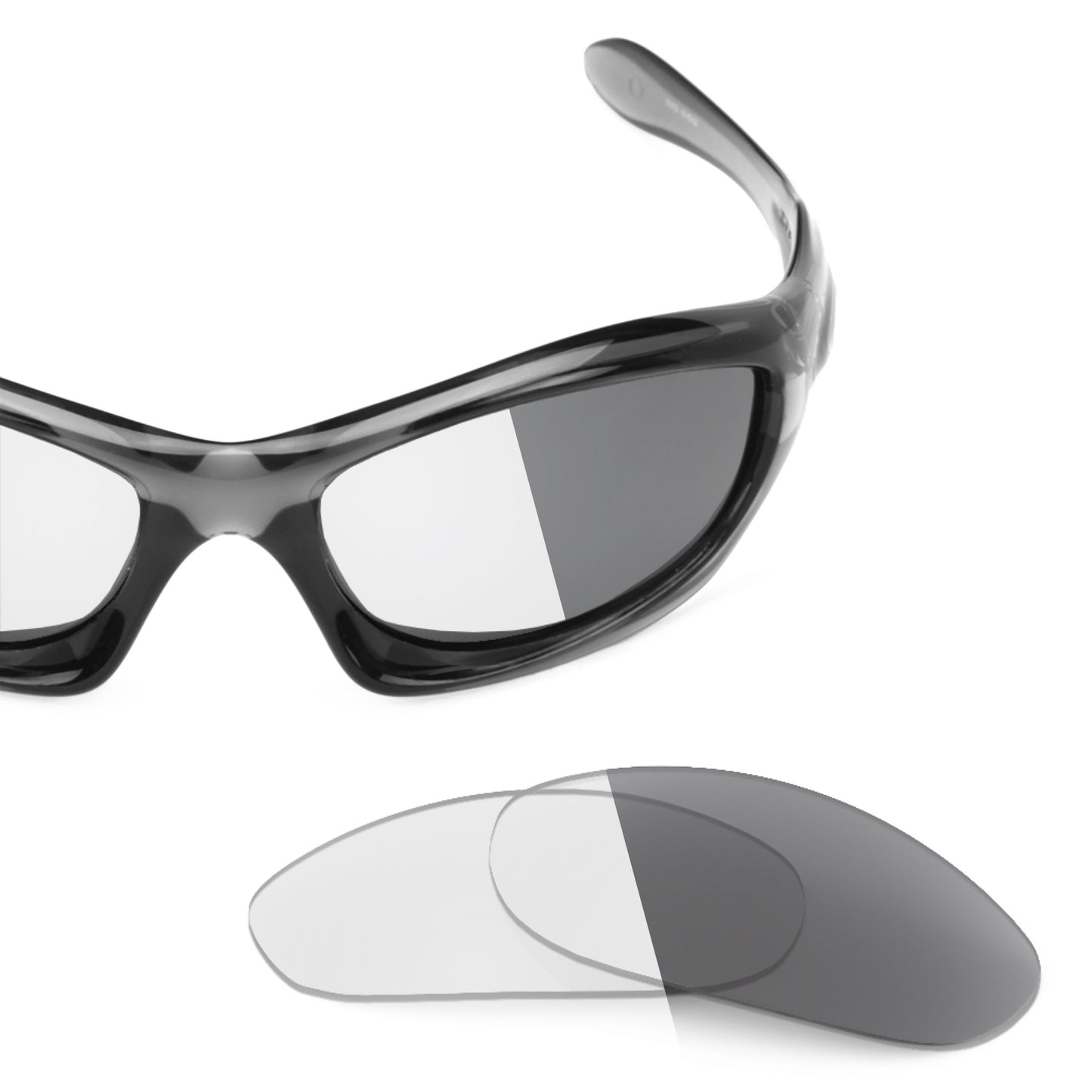 Revant replacement lenses for Oakley Monster Dog Non-Polarized Adapt Gray Photochromic