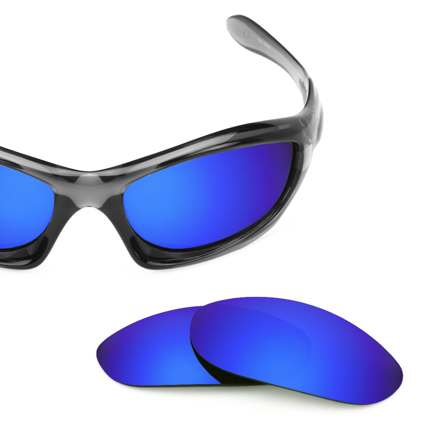 Revant replacement lenses for Oakley Monster Dog Elite Polarized Tidal Blue