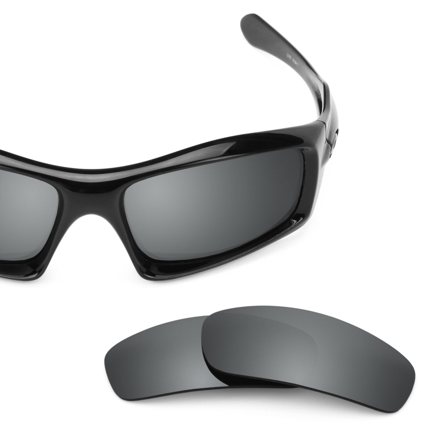 Revant replacement lenses for Oakley Monster Pup Polarized Black Chrome