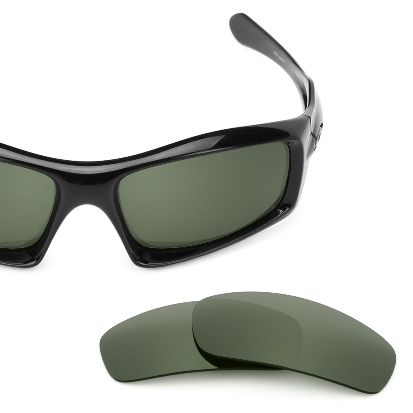 Revant replacement lenses for Oakley Monster Pup Polarized Gray Green