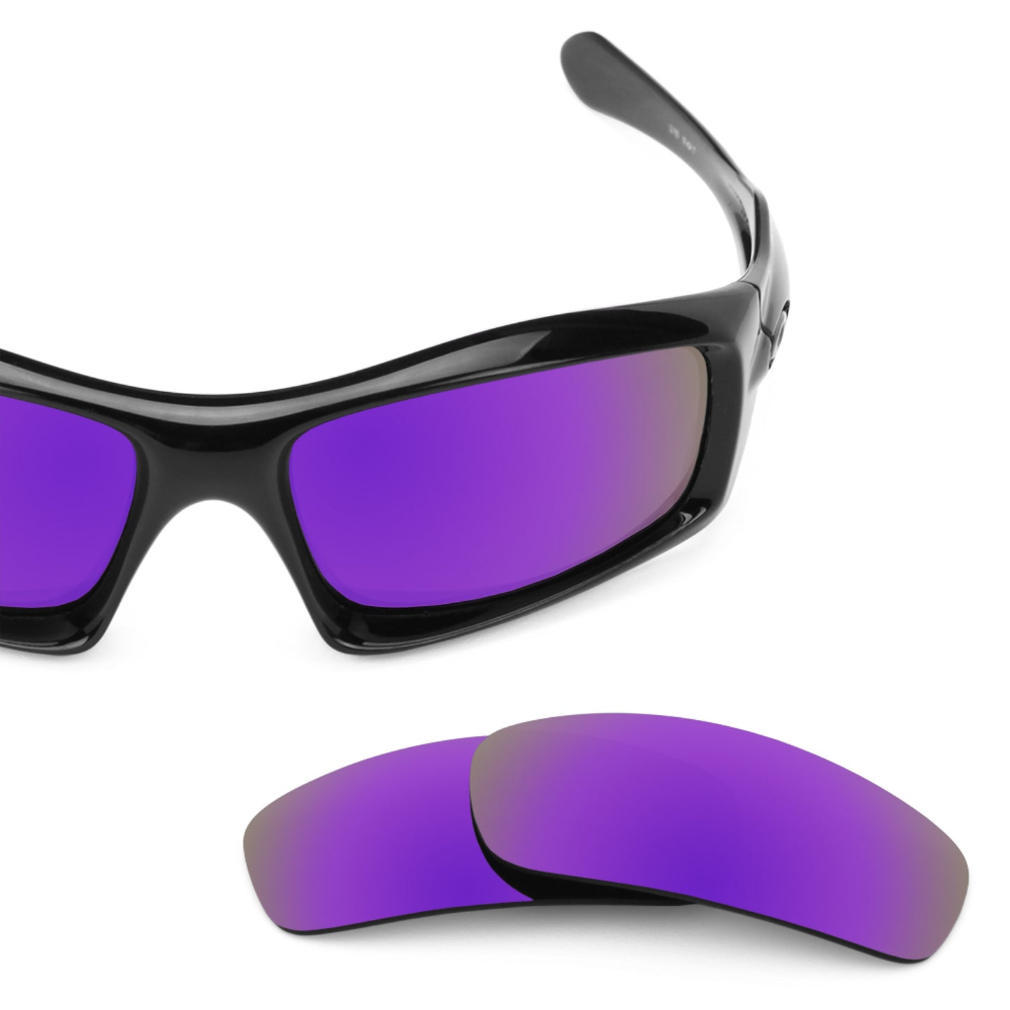 Revant replacement lenses for Oakley Monster Pup Polarized Plasma Purple