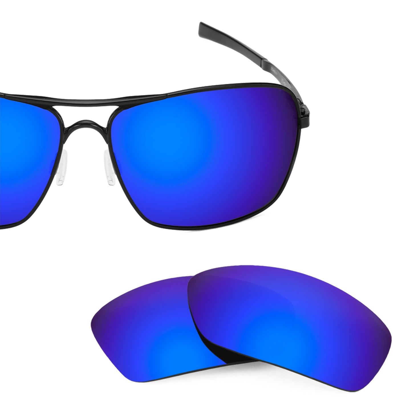 Revant replacement lenses for Oakley Plaintiff Squared Polarized Tidal Blue