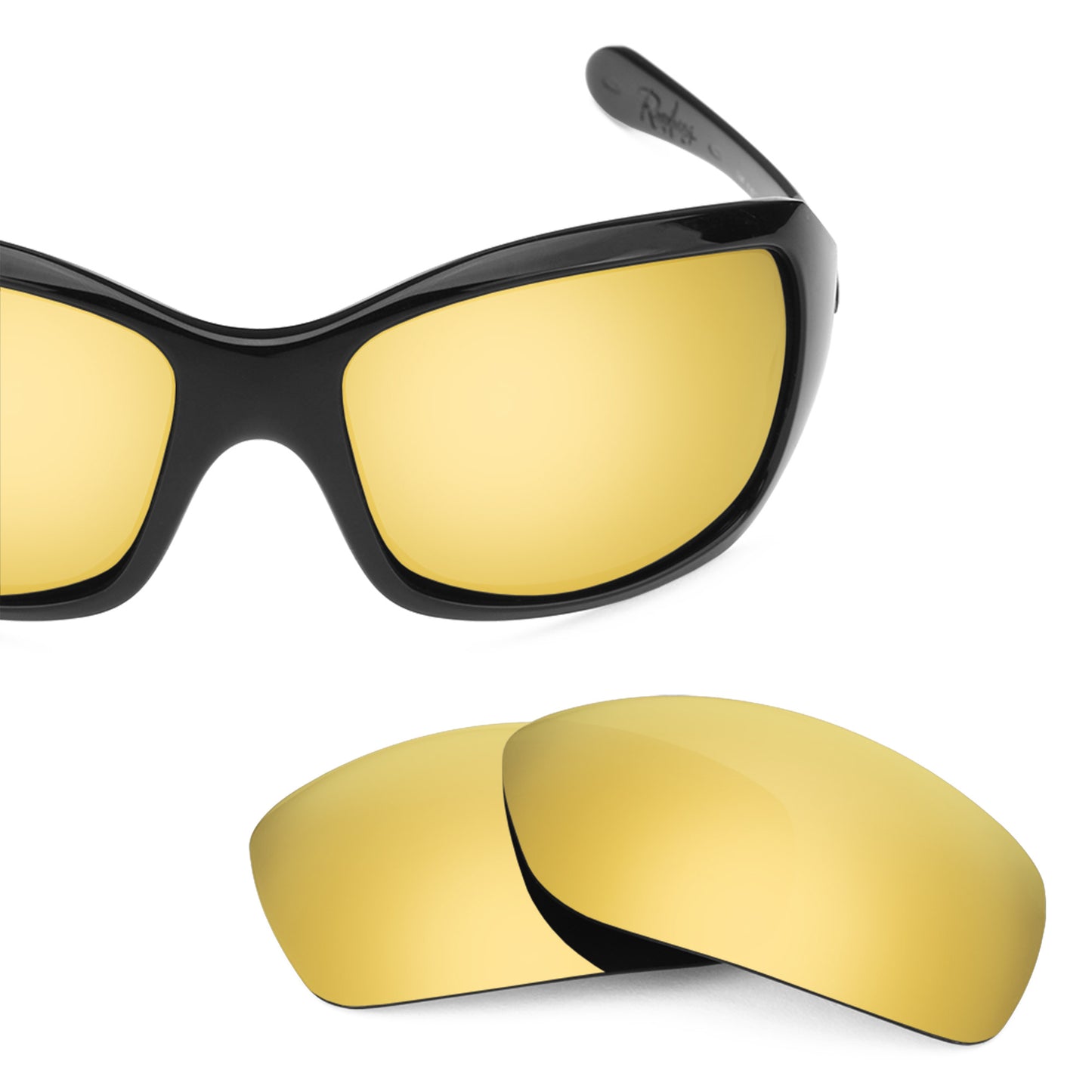 Revant replacement lenses for Oakley Ravishing Elite Polarized Flare Gold