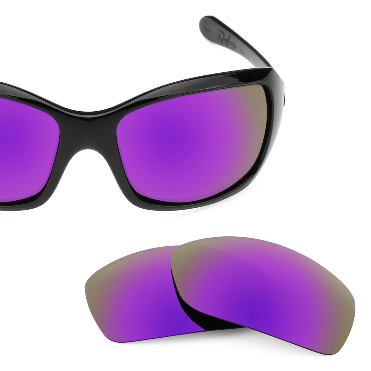 Revant replacement lenses for Oakley Ravishing Polarized Plasma Purple