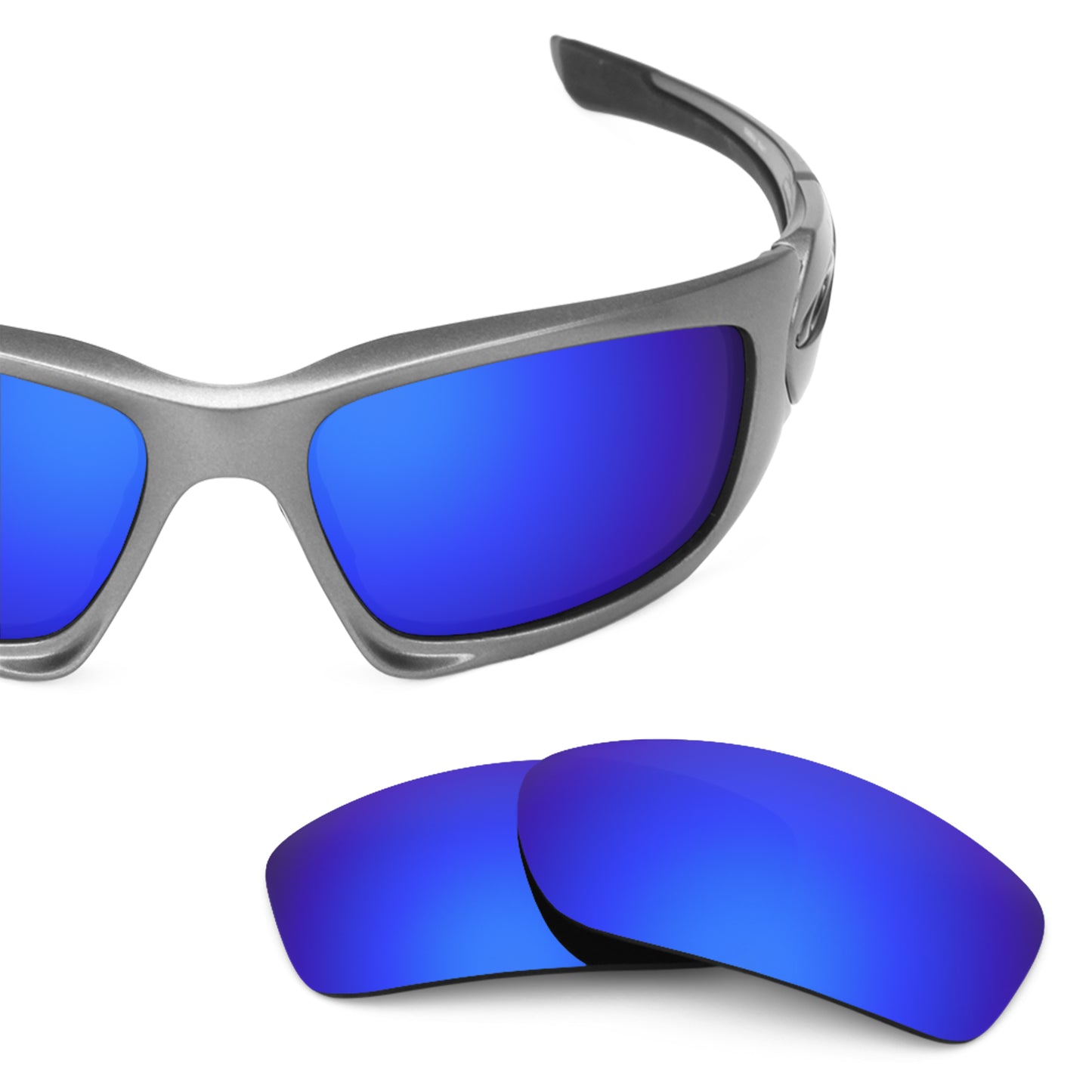 Revant replacement lenses for Oakley Scalpel Non-Polarized Tidal Blue