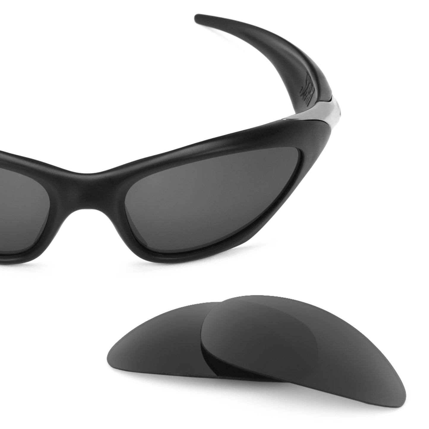 Revant replacement lenses for Oakley Scar Polarized Stealth Black