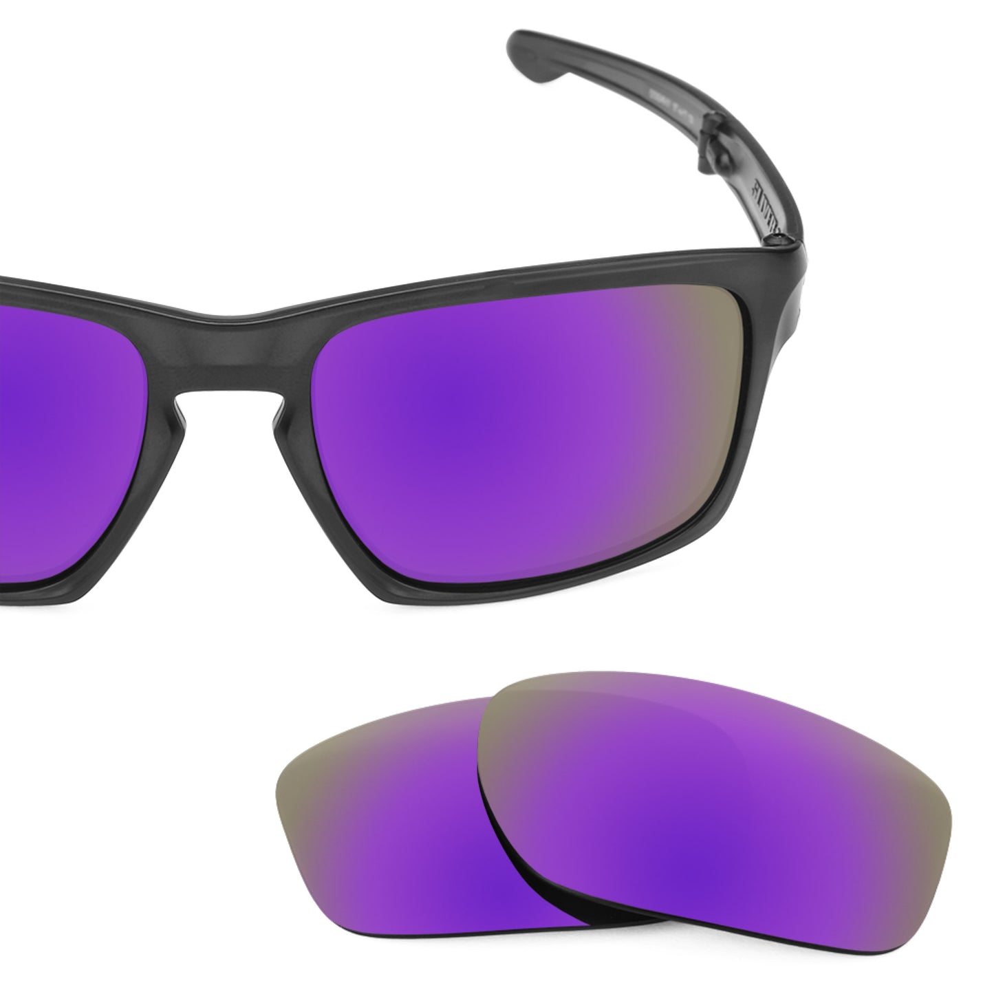 Revant replacement lenses for Oakley Sliver F Polarized Plasma Purple