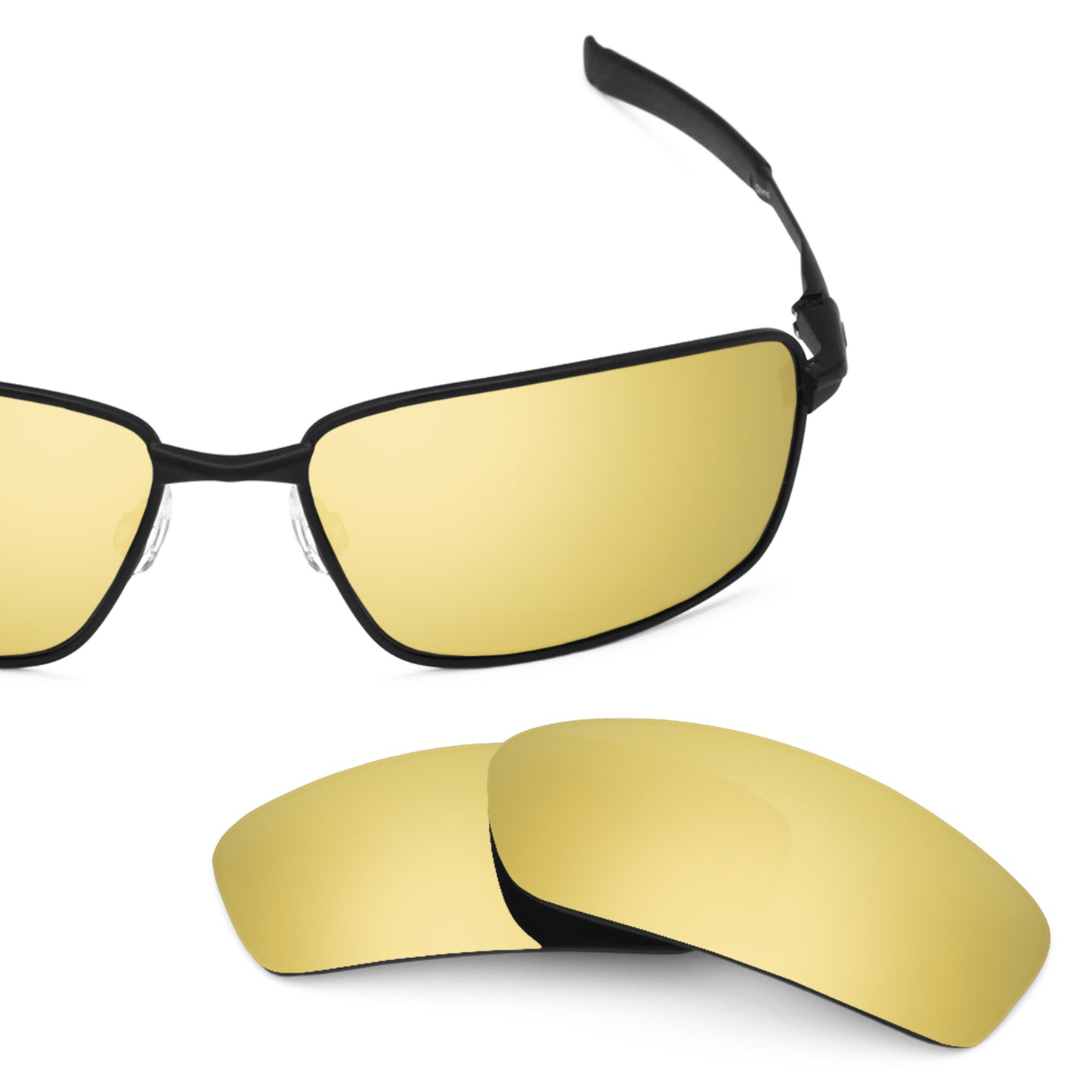 Revant replacement lenses for Oakley Splinter Elite Polarized Flare Gold