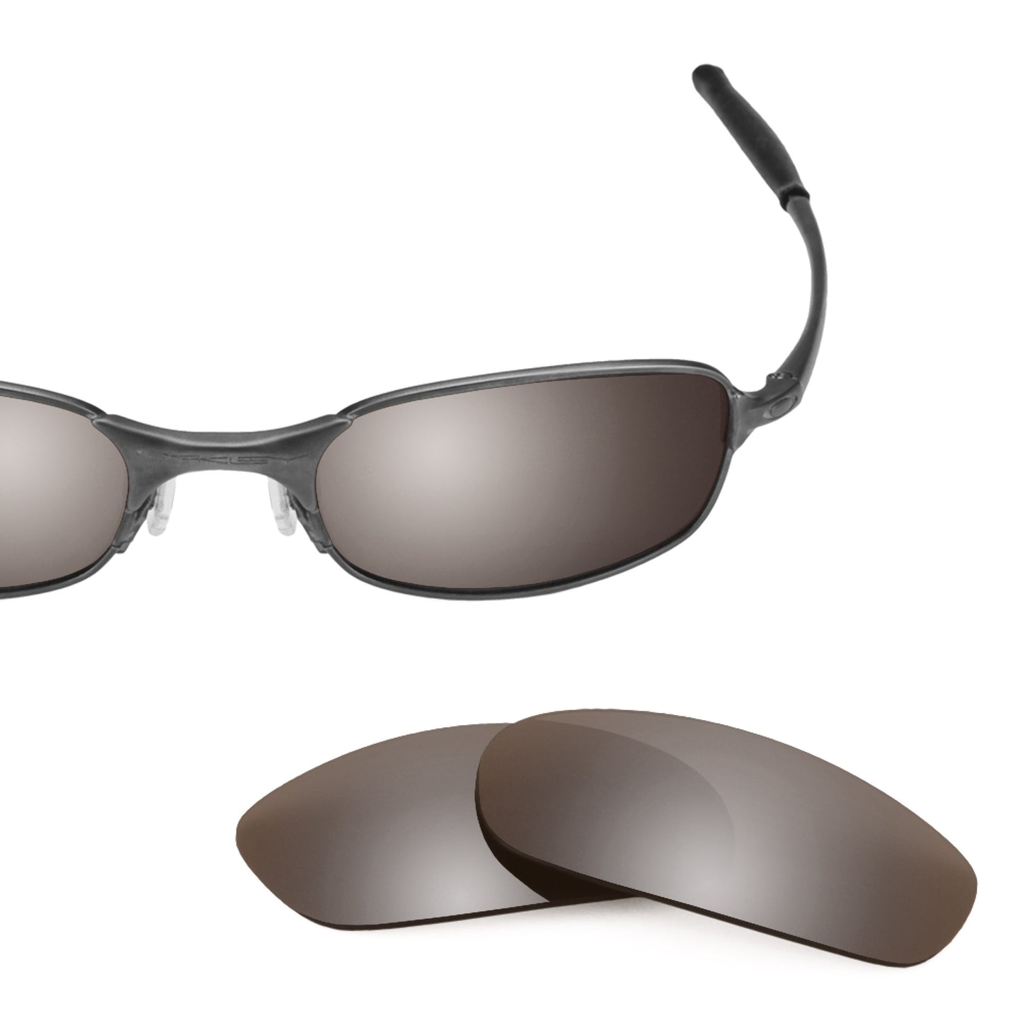 Revant replacement lenses for Oakley Square Wire 2.0 Polarized Flash Bronze