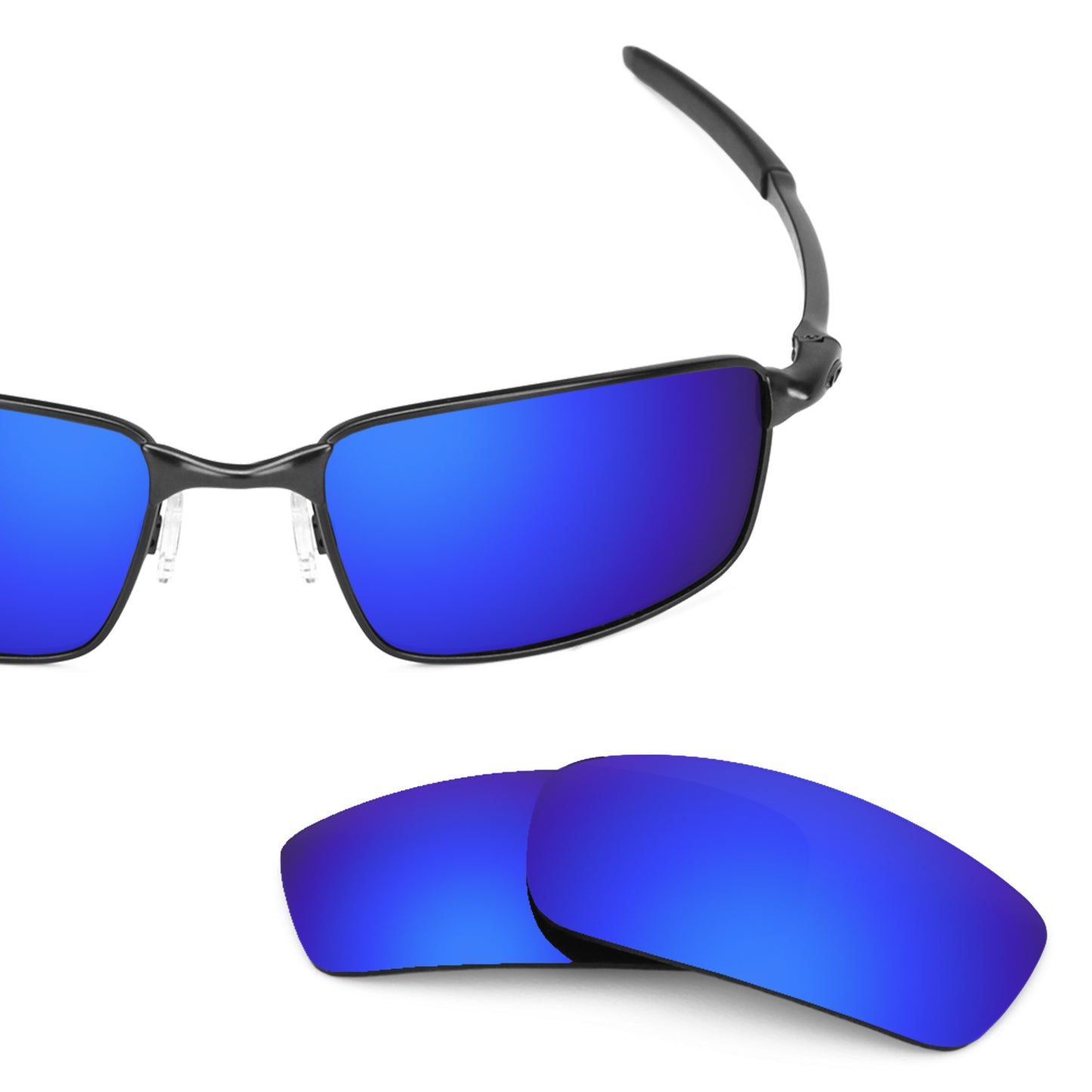 Revant replacement lenses for Oakley Square Wire New (2006) Non-Polarized Tidal Blue