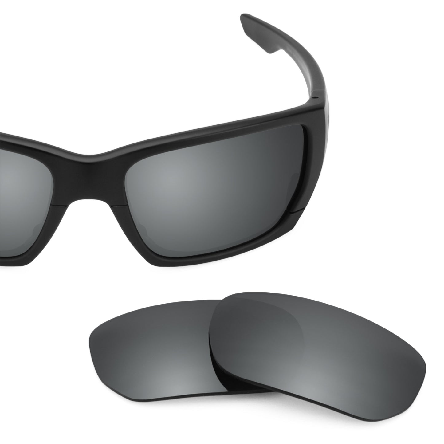 Revant replacement lenses for Oakley Style Switch Elite Polarized Black Chrome