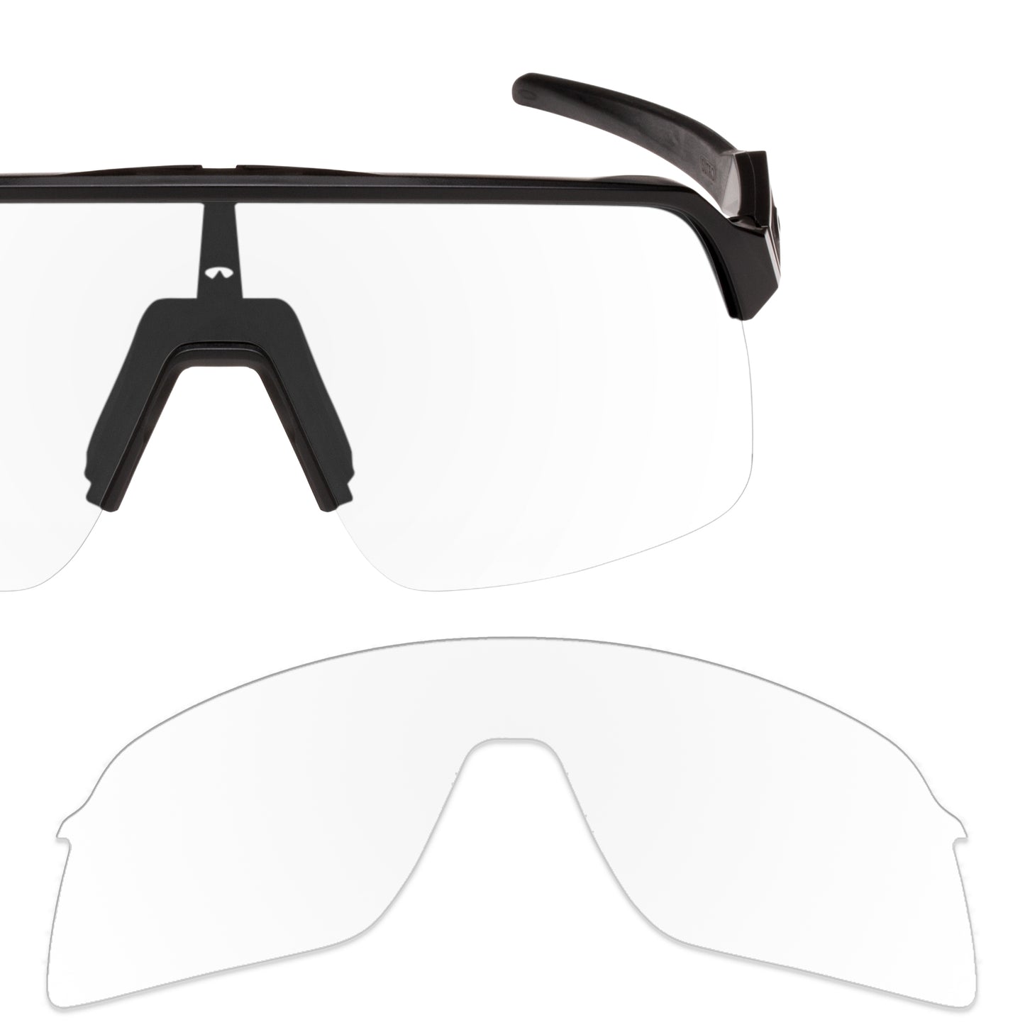 Revant replacement lenses for Oakley Sutro Lite Non-Polarized Crystal Clear