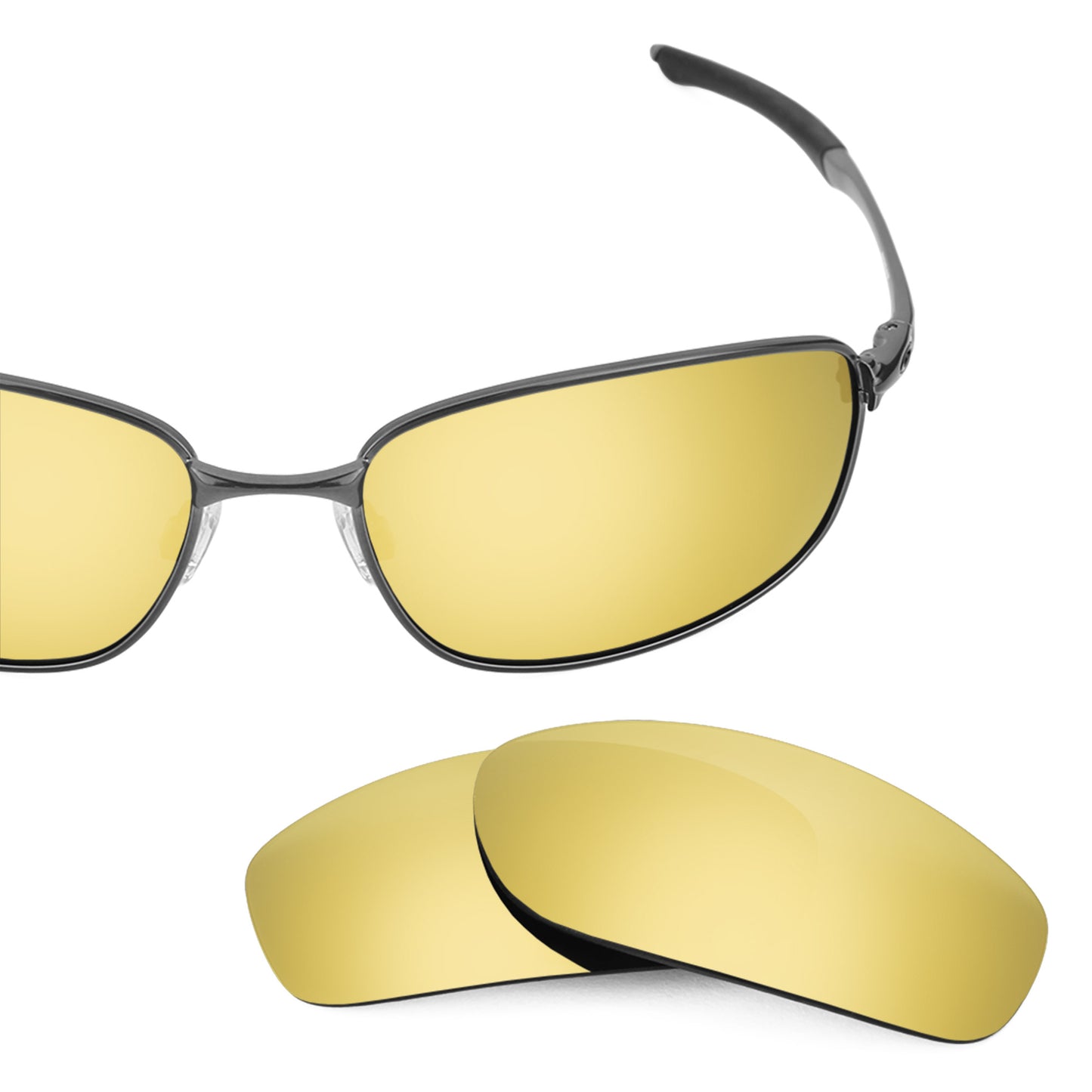 Revant replacement lenses for Oakley Taper Elite Polarized Flare Gold